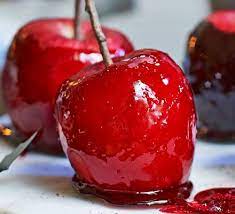 Image of candied apples